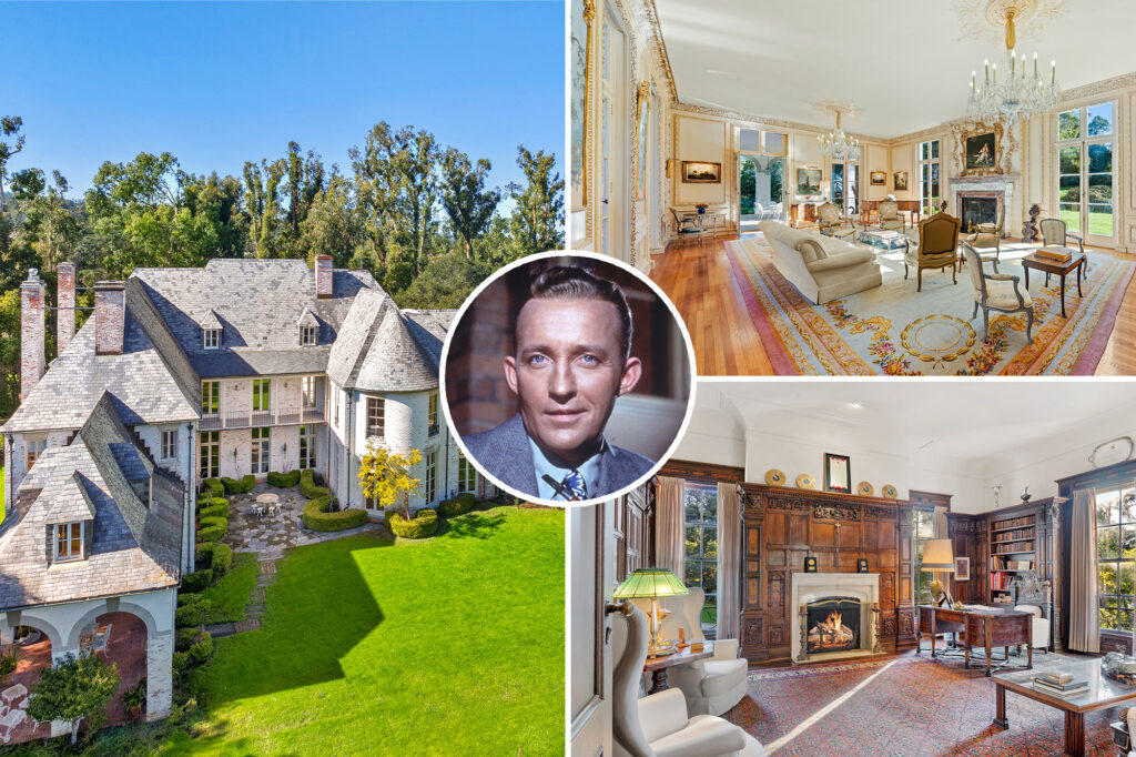 California mansion inspired by Bing Crosby Frenchman sells $ 25 million, well below the original price